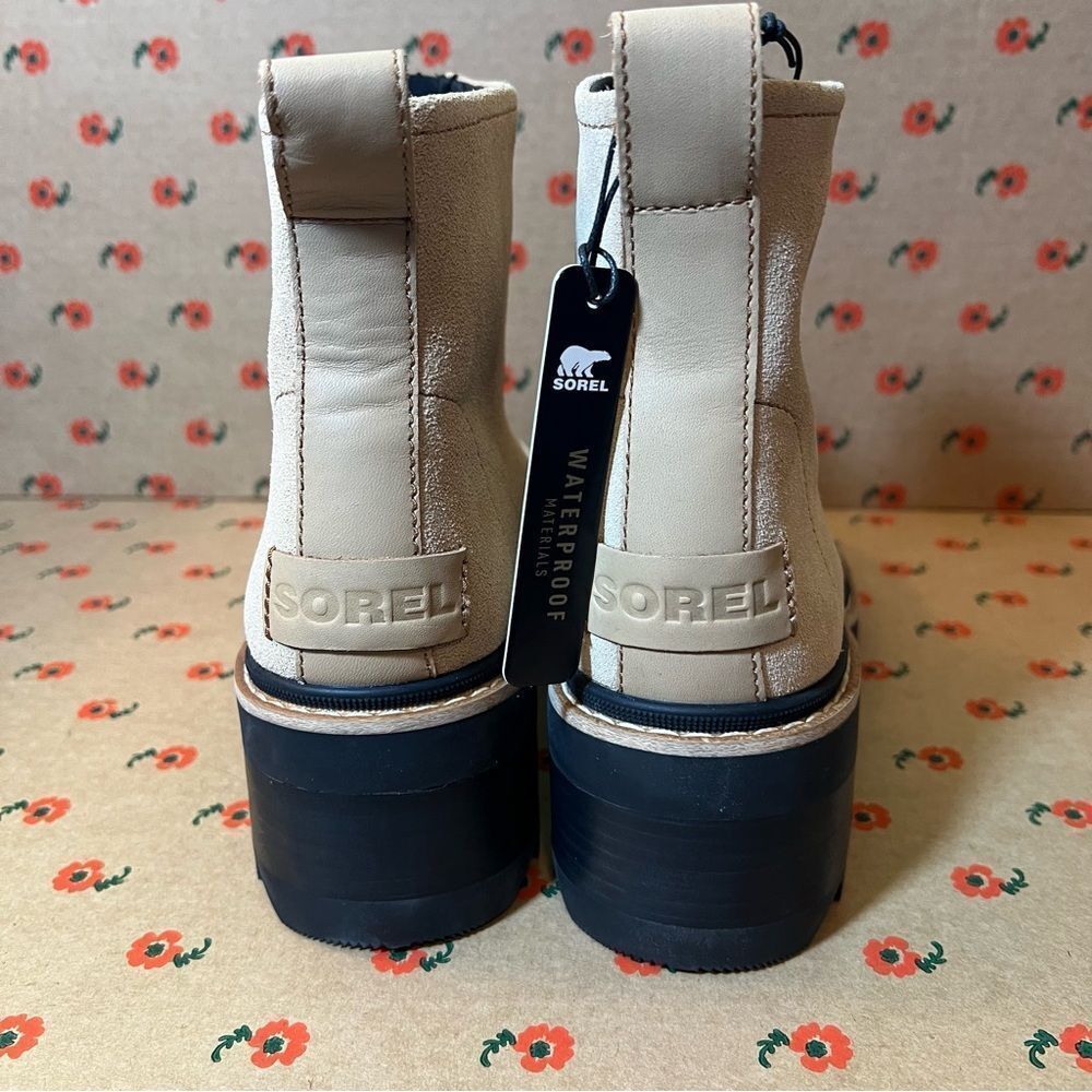 Sorel Joan Now Zip Boots Tan Women’s 8 - Picture 7 of 10